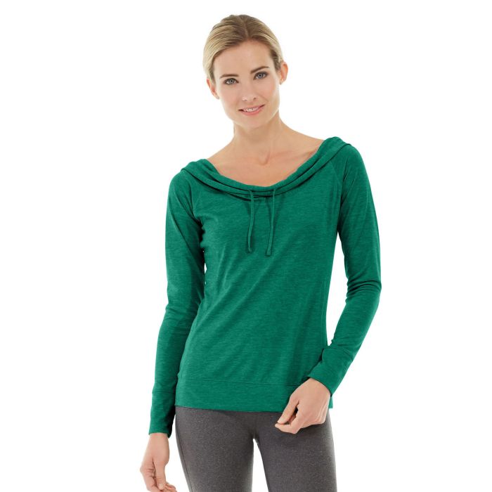 WH01 Mona Pullover Hoodlie Green