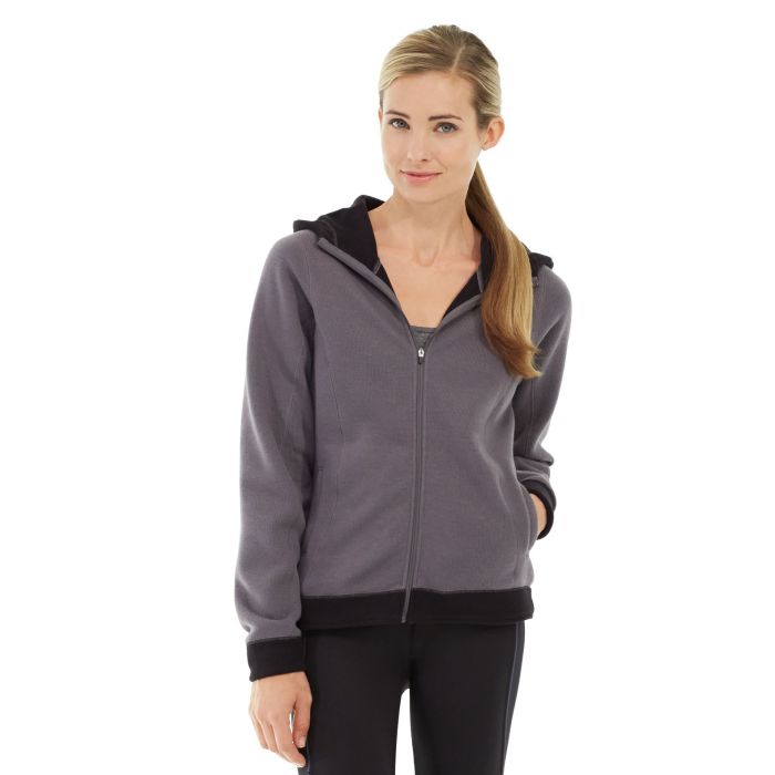 WH12 Circe Hooded Ice Fleece Gray