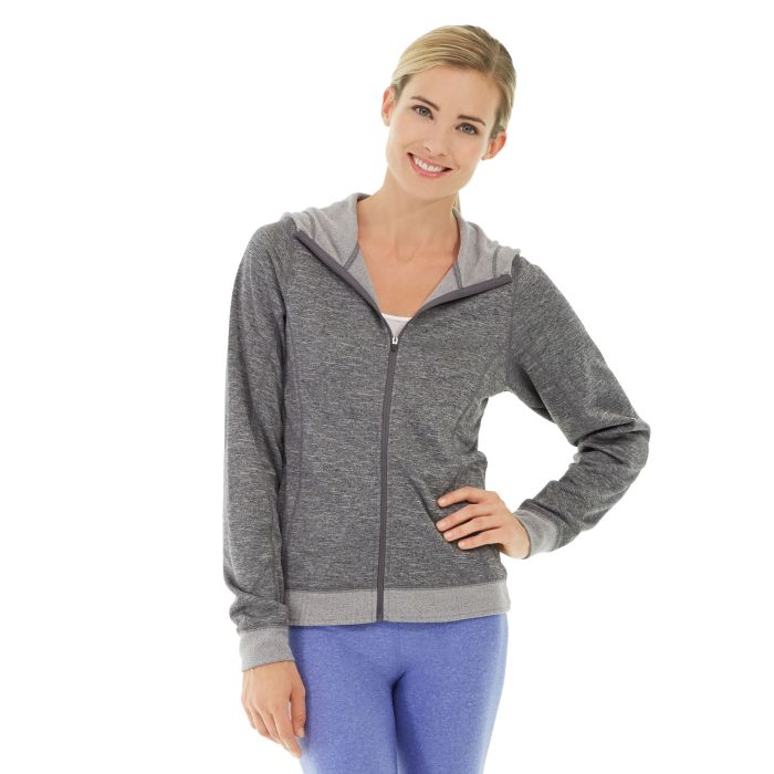 WH10 Helena Hooded Fleece Gray